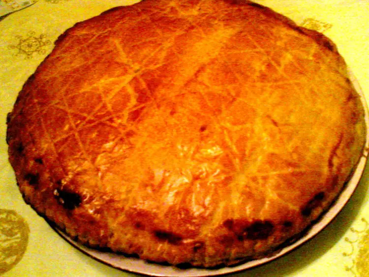 Galette des Rois à la Frangipane de Noisette