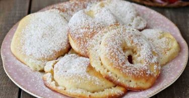 Beignets aux pommes au four de Cyril Lignac