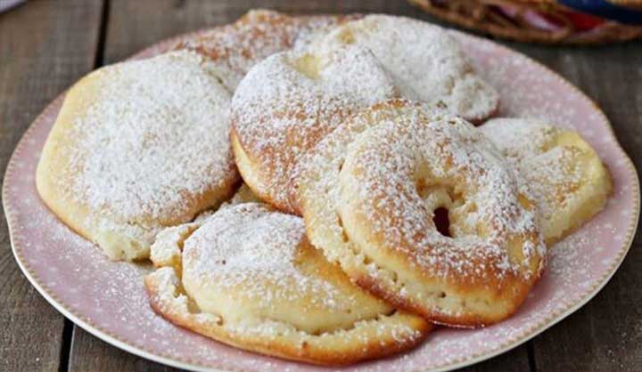 Beignets aux pommes au four de Cyril Lignac