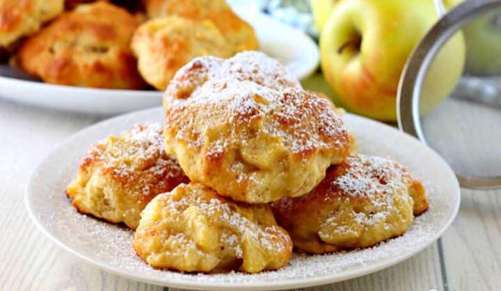 Biscuits aux pommes selon Cyril Lignac