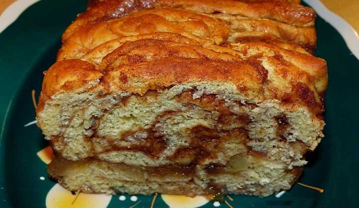 Brioche à éfeuiller Pomme Cannelle