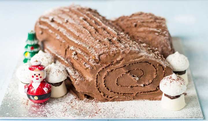 Bûche de Noël vite fait en 15 Minutes Chrono - Mes Recettes Faciles