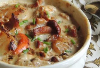 CASSOLETTE DE LANGOUSTINES ET NOIX DE SAINT-JACQUES AU CITRON