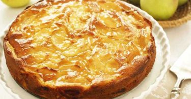 Cake aux pommes de grand-mère…A la fois moelleux et fondant!!