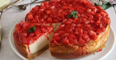 Cheesecake fraise Cyril Lignac facile