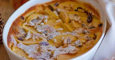 Clafoutis aux pommes Cyril Lignac