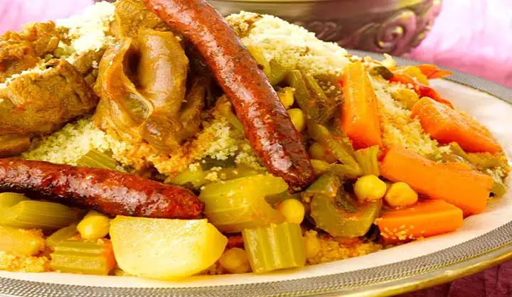 Couscous royal marocain