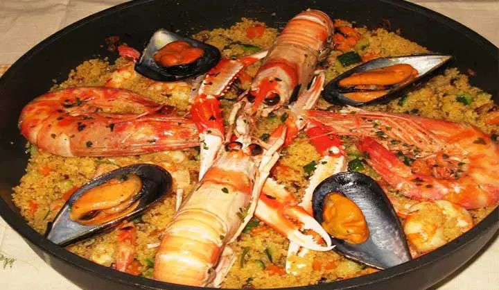 Couscous sicilien aux poissons