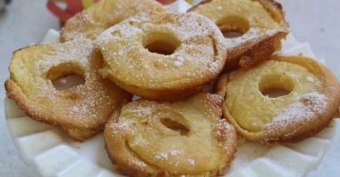 Crêpes aux pommes cuites au four pour Noël