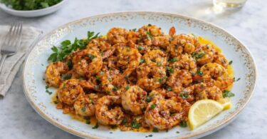 Crevettes hawaïen au beurre et à l’ail