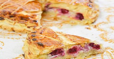 Galette des Rois framboises et yaourt