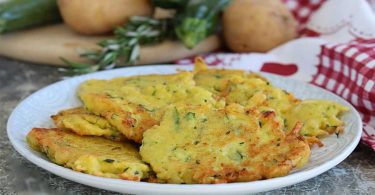 Galettes de pommes de terre et courgettes recette très simple