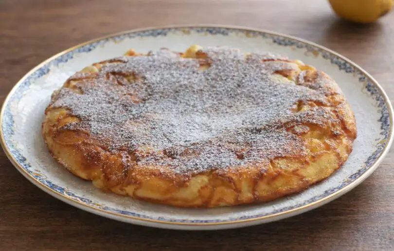Gâteau à la poêle aux pommes