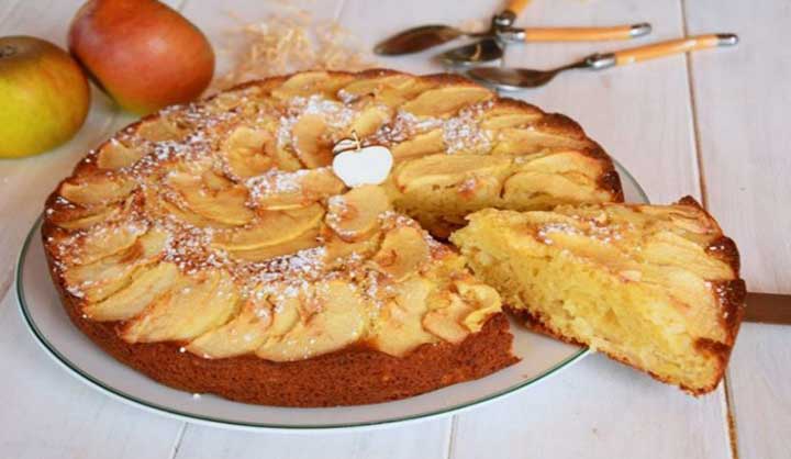 Gâteau aux pommes à l'ancienne quel régal