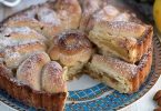 Gâteau aux pommes et aux amandes