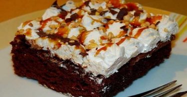 Gâteau chocolat chantilly