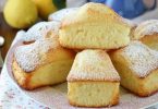 Gâteau moelleux au citron sans lait et sans beurre