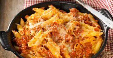 Gratin de Penne à la Sicilienne facile et très bon