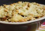 Gratin de crozets au comté et aux champignons