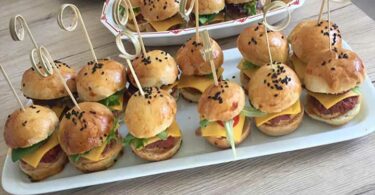 Mini burgers maison