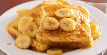 Pain Perdu Brioché à la Banane Caramélisée très suave