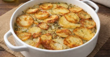 Pommes De Terre Au Four Aux Oignons Ultra Fondants