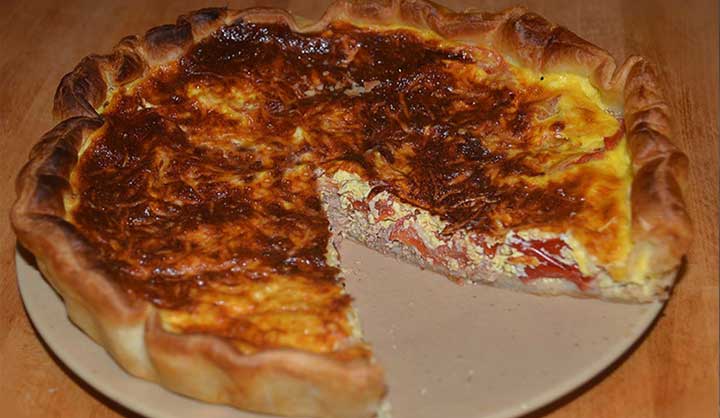 Quiche au thon