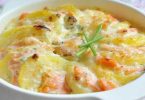 RECETTE GRATINÉ DE POMMES DE TERRE AU SAUMON FUMÉ