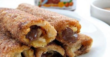 Recette Pain perdu nutella-banane