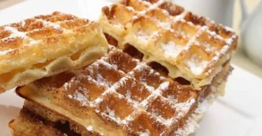 Recette de gaufres légères de Cyril Lignac