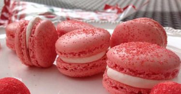 Recette de macaron super fondant à la fraise Tagada !