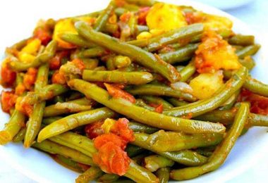 Salade de haricots verts à l'italienne