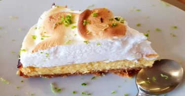 TARTE AU CITRON VERT MERINGUÉE