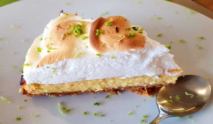 TARTE AU CITRON VERT MERINGUÉE