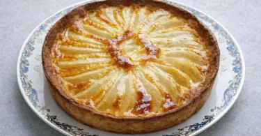 Tarte à la poire de ma mamie