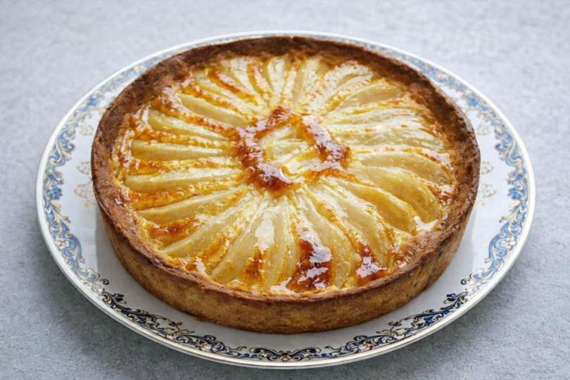 Tarte à la poire de ma mamie