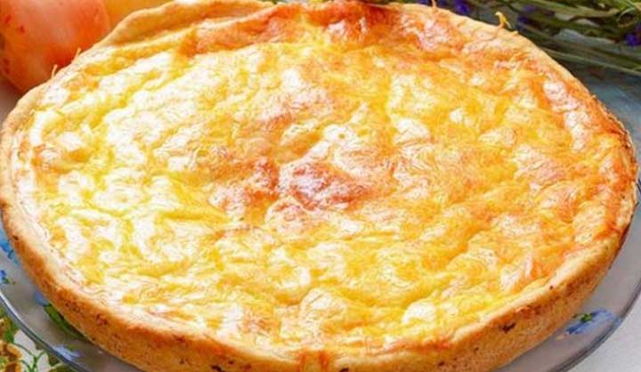 Tarte à l’oignon et au fromage blanc facile