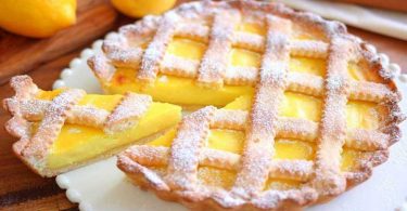 Tarte au citron sans œufs facile