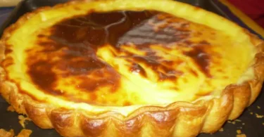 Tarte au flan de ma grand-mère