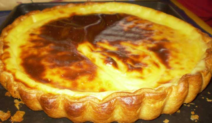 Tarte au flan de ma grand-mère