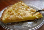 Tarte aux pommes à la crème pâtissière