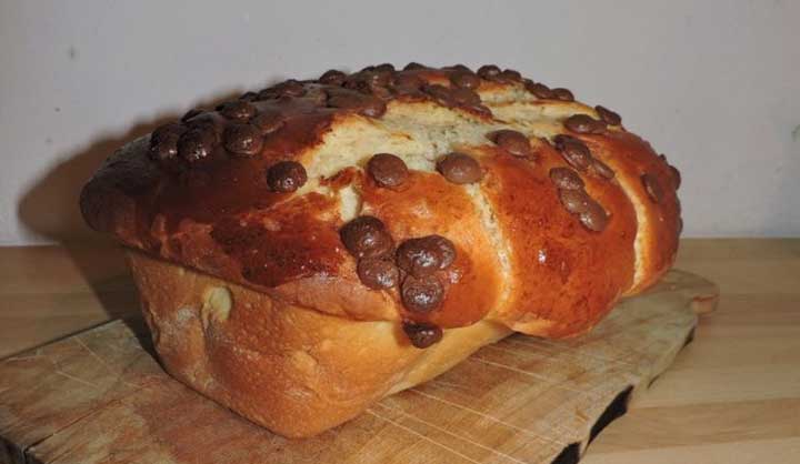 Brioche aux pépites de Chocolat