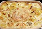 Gratin de pommes de terre à la normande