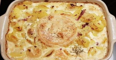 Gratin de pommes de terre à la normande