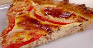 Tarte thon tomate et Moutarde