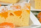 Gâteau à la mandarine, dessert d’automne qui renforce le système immunitaire