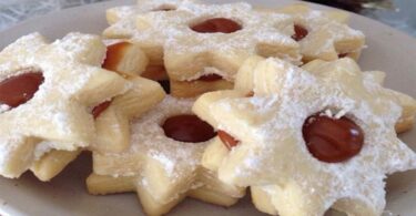 SABLÉS DE NOEL AU CARAMEL AU BEURRE SALÉ