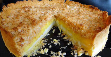 TARTE CITRON ET CRUMBLE COCO