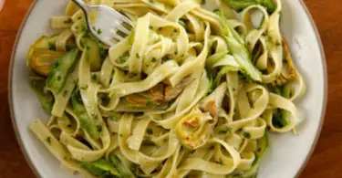 Tagliatelles aux courgettes weight Watchers