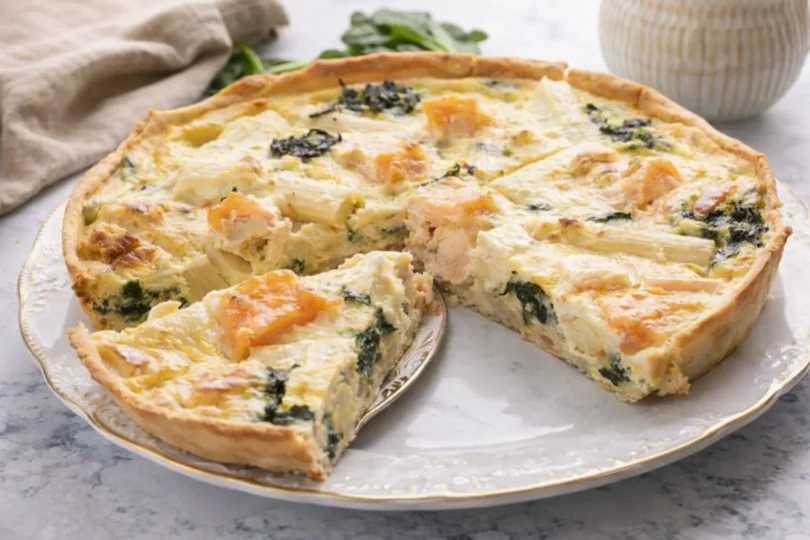 Tarte au Saumon et aux pommes de terre